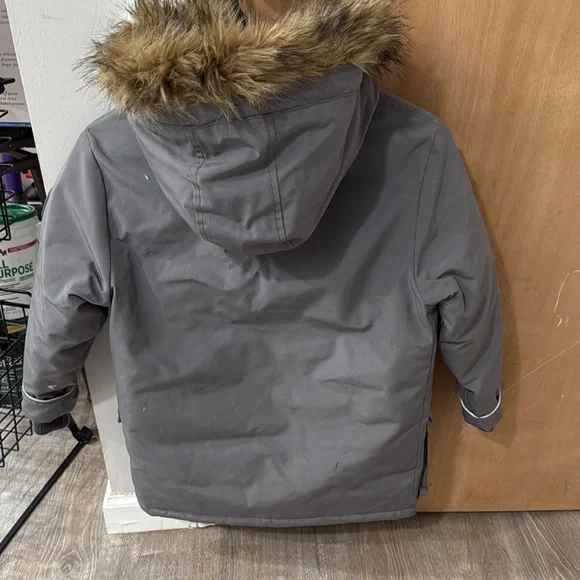 GAP Gray Puffer Jacket